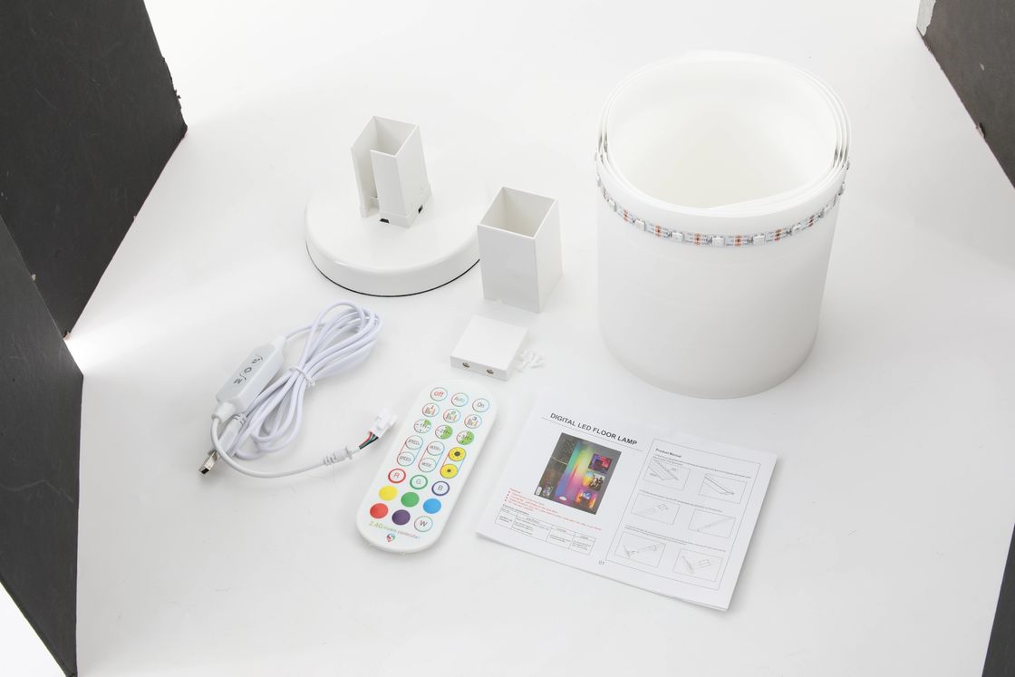 IP20 등급 에너지 절감 모드 LED USB 코너 바닥등 실린더 그림자 모양