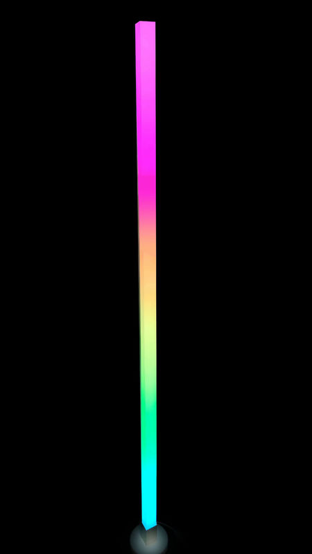USB 사운드 활성화 LED RGB 코너 바닥 램프 사무실 게임실 WIFI / IR 원격 제어