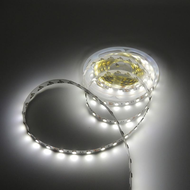 5m/roll SMD2835 플렉서블 LED 스트립 120LEDs 직접 공장 좋은 품질 8mm PCB IP20 실내 장식