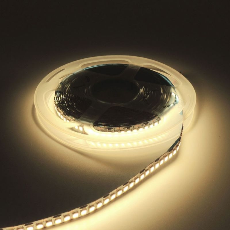 방수 백색 PCB 2835 LED 스트립 120LED 발광 색상 3000K/4000K/6000K 5m/roll 120° 빔 각