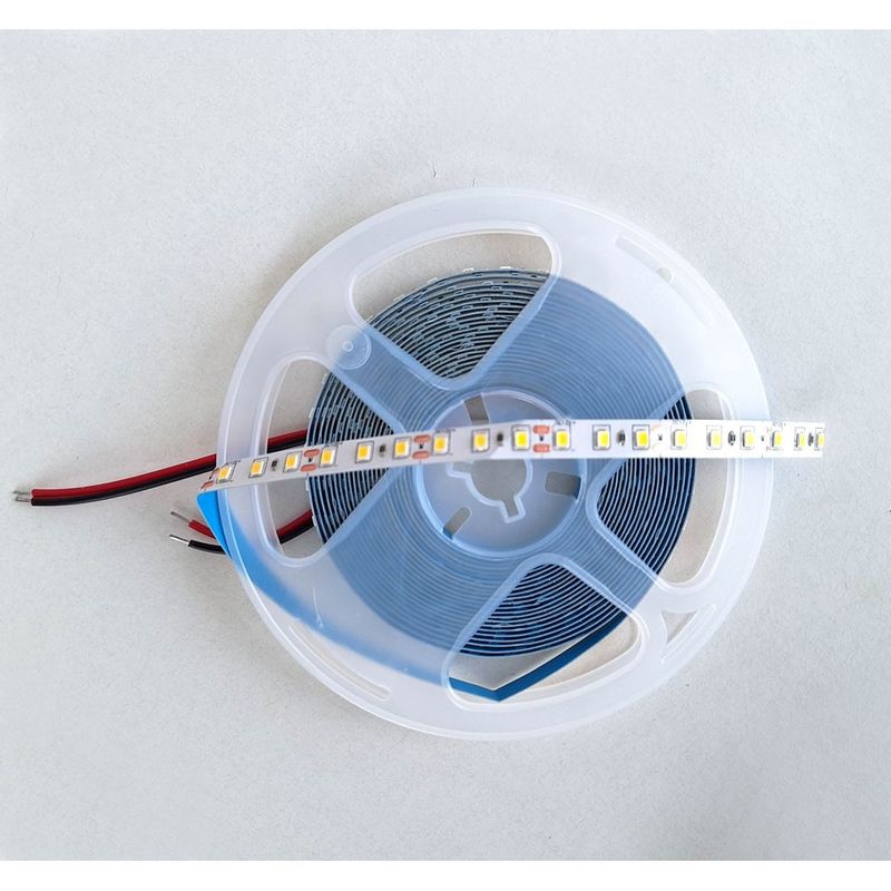 방수 백색 PCB 2835 LED 스트립 120LED 발광 색상 3000K/4000K/6000K 5m/roll 120° 빔 각