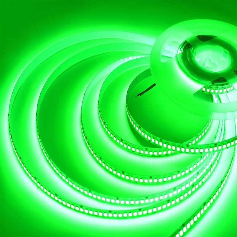 24V 고 밝기 240LEDS SMD 2835 LED 스트립 라이트 1200LEDs 16.4Ft 방수 색상 빨강 녹색 파란색 오렌지