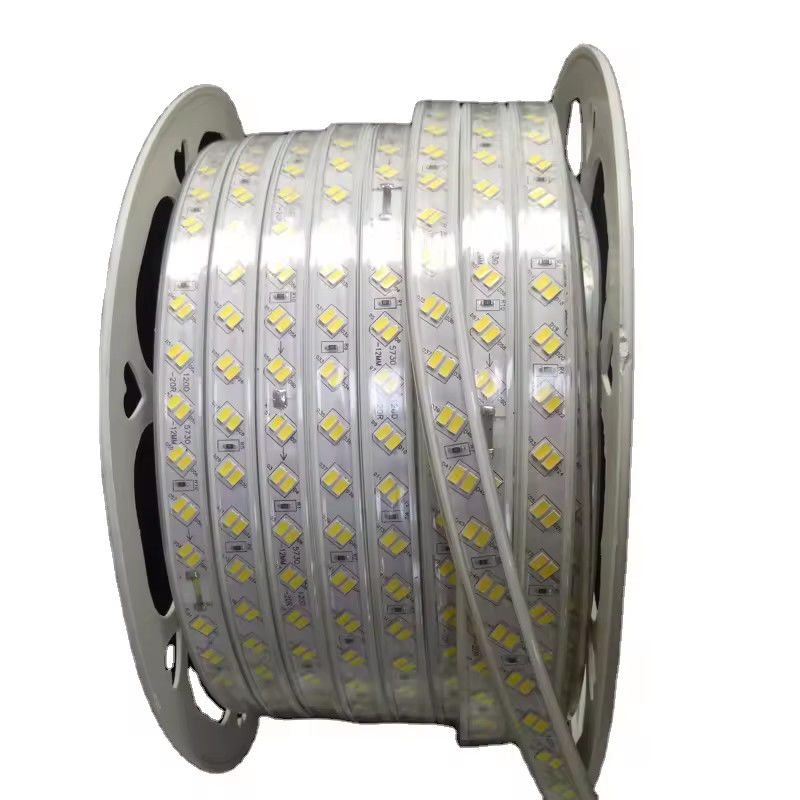 220V SMD5630 5730 120 LED 스트립 장수 듀플 라이 디자인 유럽에서 CE/RoHS 인증