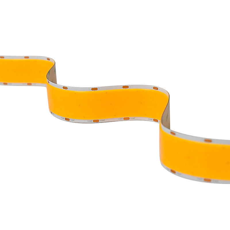 커스터마이징 가능한 40W/M 90Ra COB LED 스트립 디밍 가능한 1600LEDS 24V 30MM PCB CE/RoHS 인증