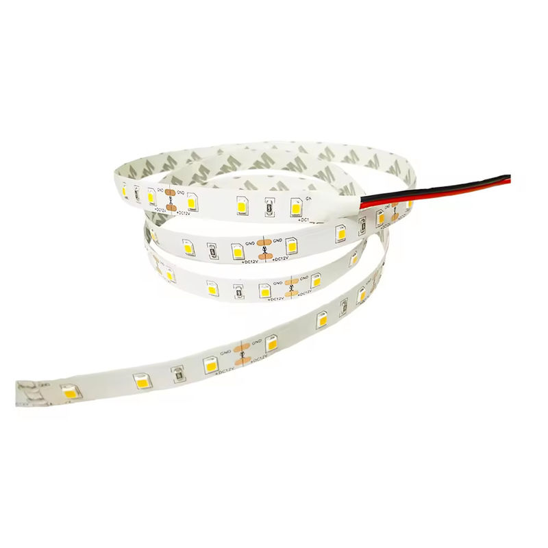 60leds/m 2835 LED 스트립 라이트 5m/roll 20-22LM 120° 빔 앵글 2700 4000k 6000K 실내 조명 솔루션 가정용