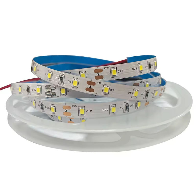 60leds/m 2835 LED 스트립 라이트 5m/roll 20-22LM 120° 빔 앵글 2700 4000k 6000K 실내 조명 솔루션 가정용