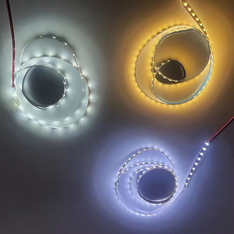 60leds/m 2835 LED 스트립 라이트 5m/roll 20-22LM 120° 빔 앵글 2700 4000k 6000K 실내 조명 솔루션 가정용