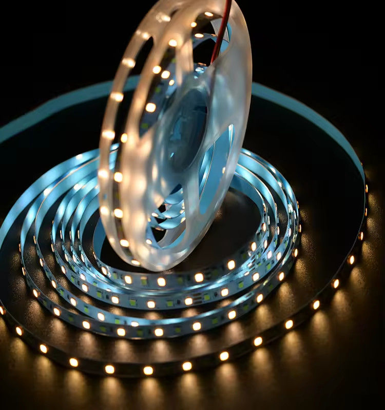 공장 판매 2색 CCT LED 스트립 라이트 24v 색상 온도 조절 120led 12v 라이트 2835 LED 스트립 장식