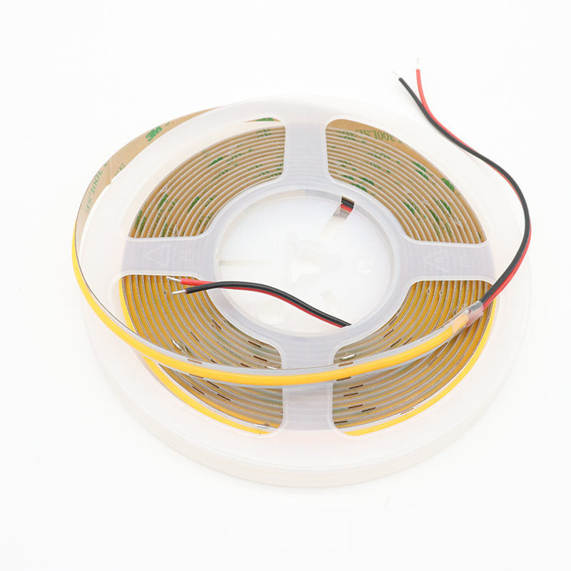 디메이블 IP20 등급 320LEDS 90Ra COB LED 스트립 10W/M 실내 조명용