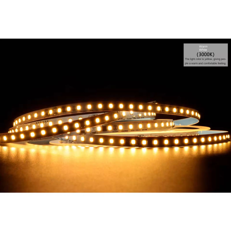 2835 120Leds 8W/M CRI80 유연 LED 스트립 5M/10M 길이가 가정 크리스마스 장식
