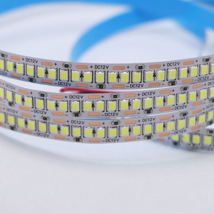 5M LED 스트립 라이트 화이트 PCB 2835 칩 IP20 80Ra 12V 24V LED 스트립 조명