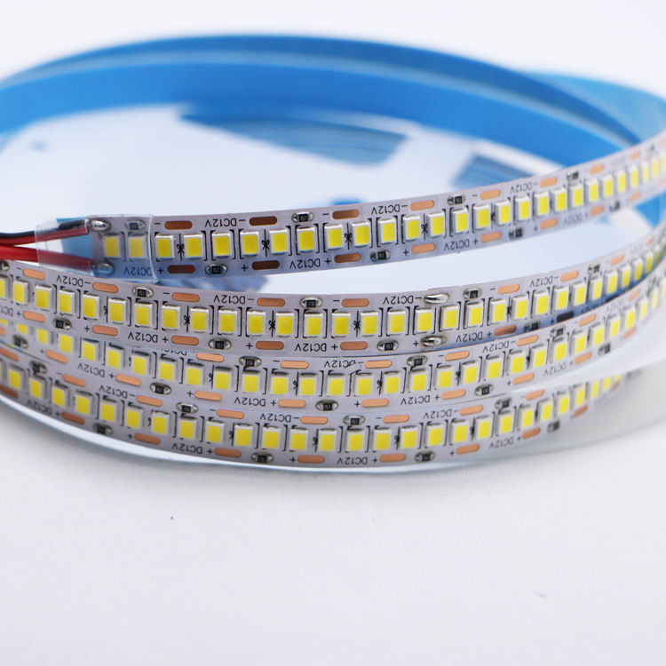 5M LED 스트립 라이트 화이트 PCB 2835 칩 IP20 80Ra 12V 24V LED 스트립 조명