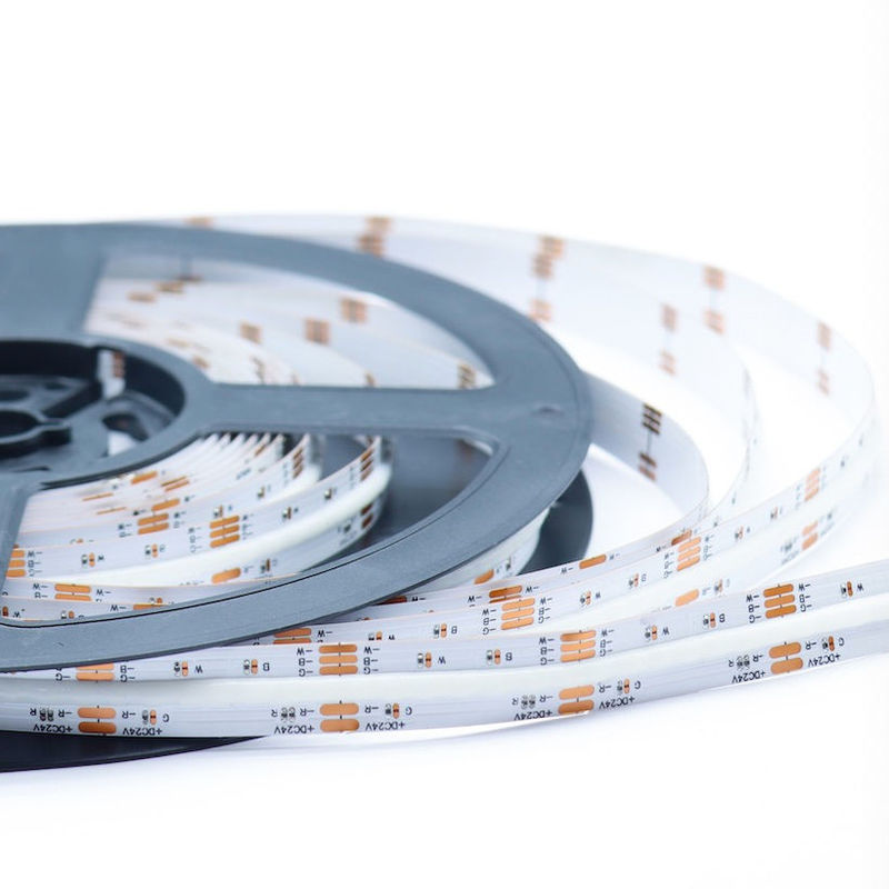 784 LED/m RGBW 칩 COB LED 스트립 Dimmable -20°C ~ 60°C DC 24V 입력 전압