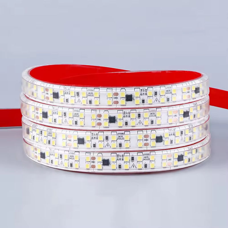 무료 드라이버 Ip44 220V 110V 2835 240led 10cm 절단 후 스틱 127V 방수 10cm 절단 유연 LED 스트립 야외용