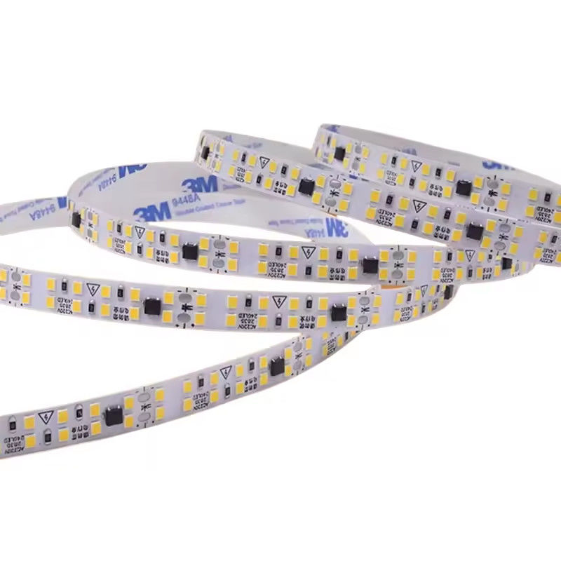 운전자 없는 고전압 220V 운전자 없는 자기 접착형 빛 스트립 240leds smd 2835 IP67 IP65 장식 라인 빛