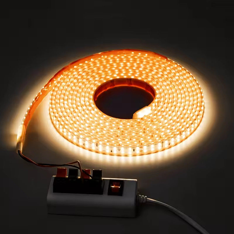 운전자 없는 고전압 220V 운전자 없는 자기 접착형 빛 스트립 240leds smd 2835 IP67 IP65 장식 라인 빛