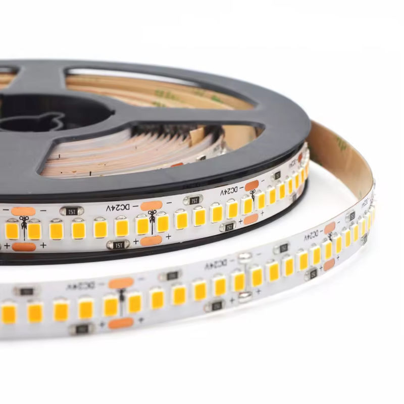 전체 스펙트럼 2835 유연 LED 스트립 CRI>95 CRI>97 120leds/m SDCM<3 R1-R15 모두 90 이상