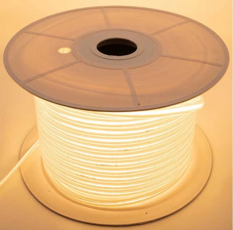 COB 288 LED 고전압 실내 및 외부 유연한 COB LED 스트립 라이트 110V 220V