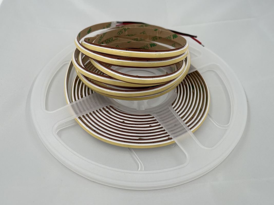 12V COB576Led/M 6.6MM 너비 Dimmable 2700K ~ 6500K CCT COB LED 스트립 유연한 조명 CE 인증