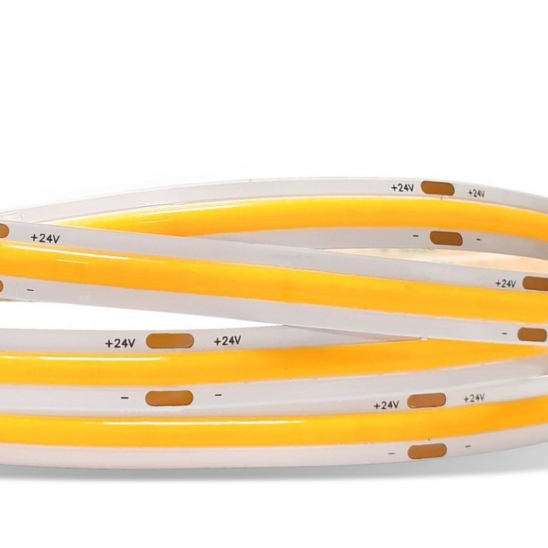 실내 외관 장식 COB 320 480 CRI90 3 년 LED 네온 스트립 절단 길이 1cm