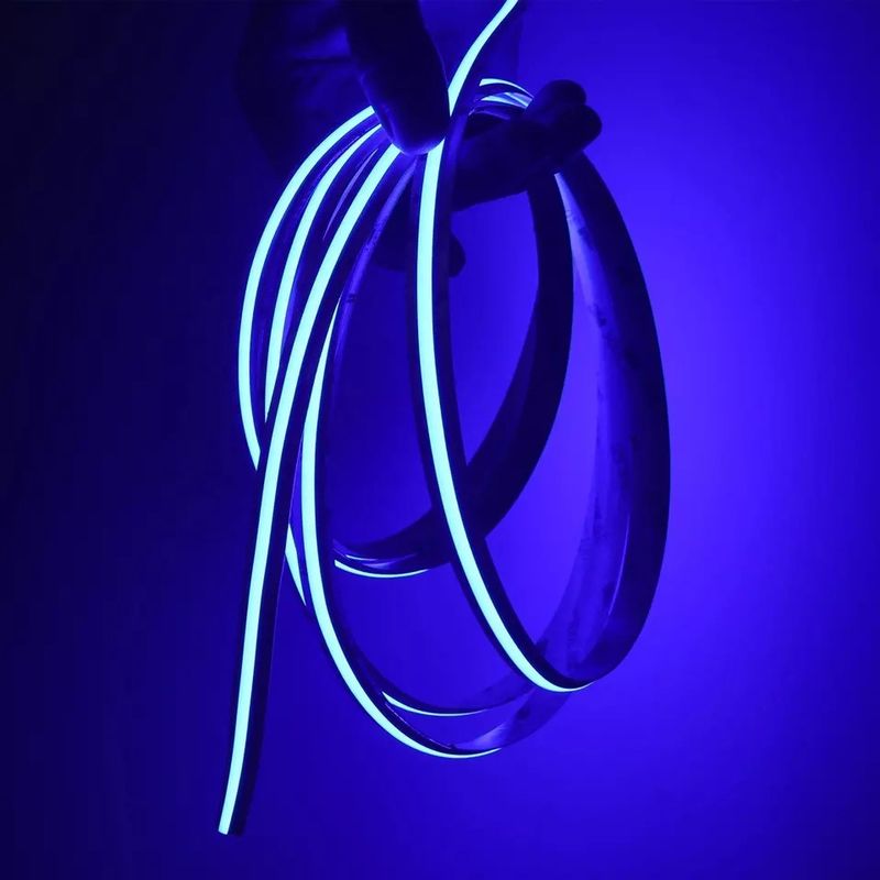 실내 외관 장식 COB 320 480 CRI90 3 년 LED 네온 스트립 절단 길이 1cm