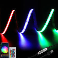 12v / 24V 8mm 90Ra 320d fob 알루미늄 프로파일 COB LED 스트립 장식용