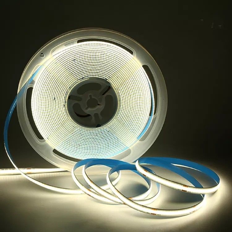 8mm Led Cob Strip 24v 라이트 스트립 USB TV 백라이트 플렉스 12v 초 얇은 작은 Cob LED 스트립 라이트