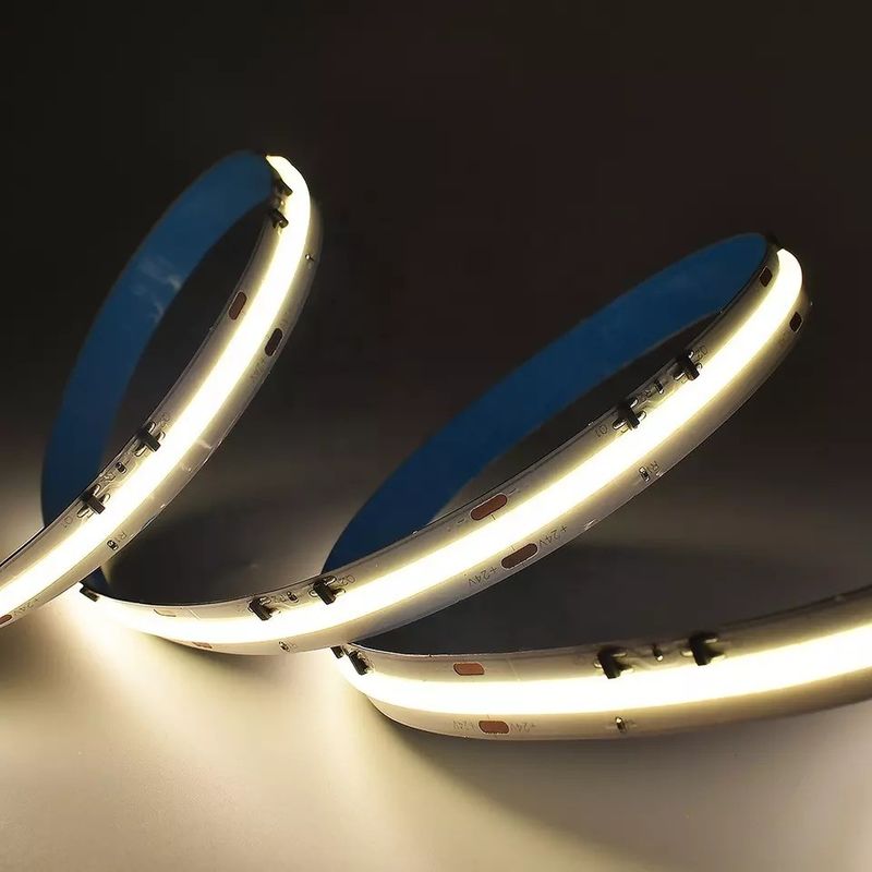 8mm Led Cob Strip 24v 라이트 스트립 USB TV 백라이트 플렉스 12v 초 얇은 작은 Cob LED 스트립 라이트