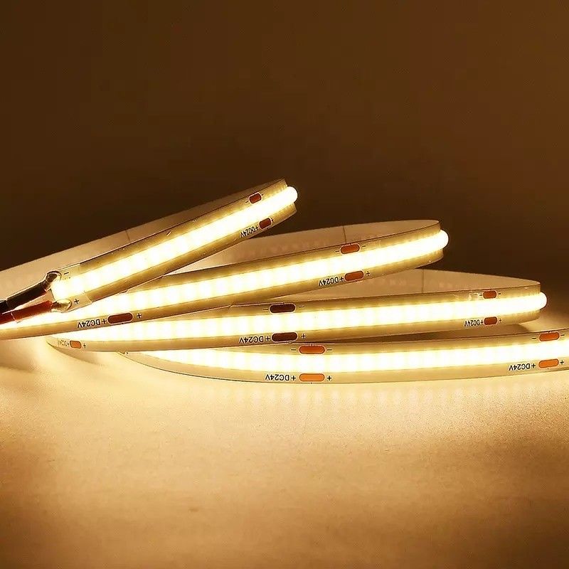 12W 방수 IP20 COB 480 LED 정원 장식용 12V 8mm 10mm LED 스트립 라이트