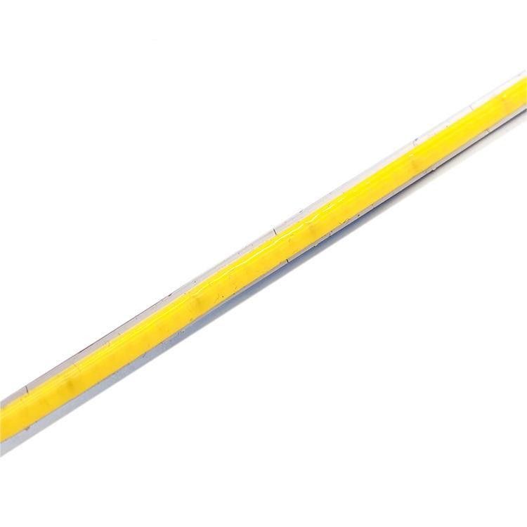 CE ROHS 승인 된 방수 COB 스트립 라이트 스위치 제어 및 고 밀도 320leds