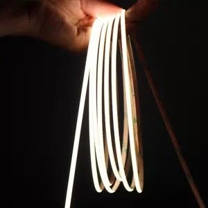 맞춤형 유연 320 480 LED Dc 5v 10000 루먼스 따뜻한 흰색 Rgb Fcob Cct Cob LED 스트립 라이트 웨어하우스
