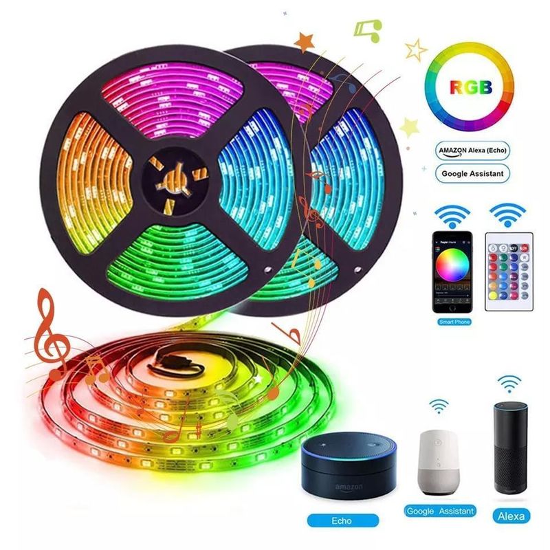 장시간 조명 방수 IP65 30d/m 5050 RGB LED 라이트 스트립