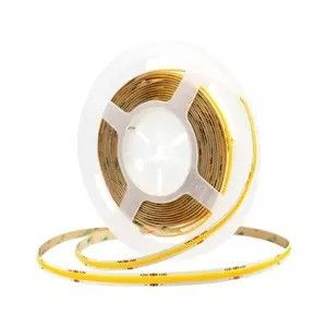 방수형 COB 252leds CRI90 12V 24V 디밍 가능 실내외장 장식 5M 유연 LED 스트립