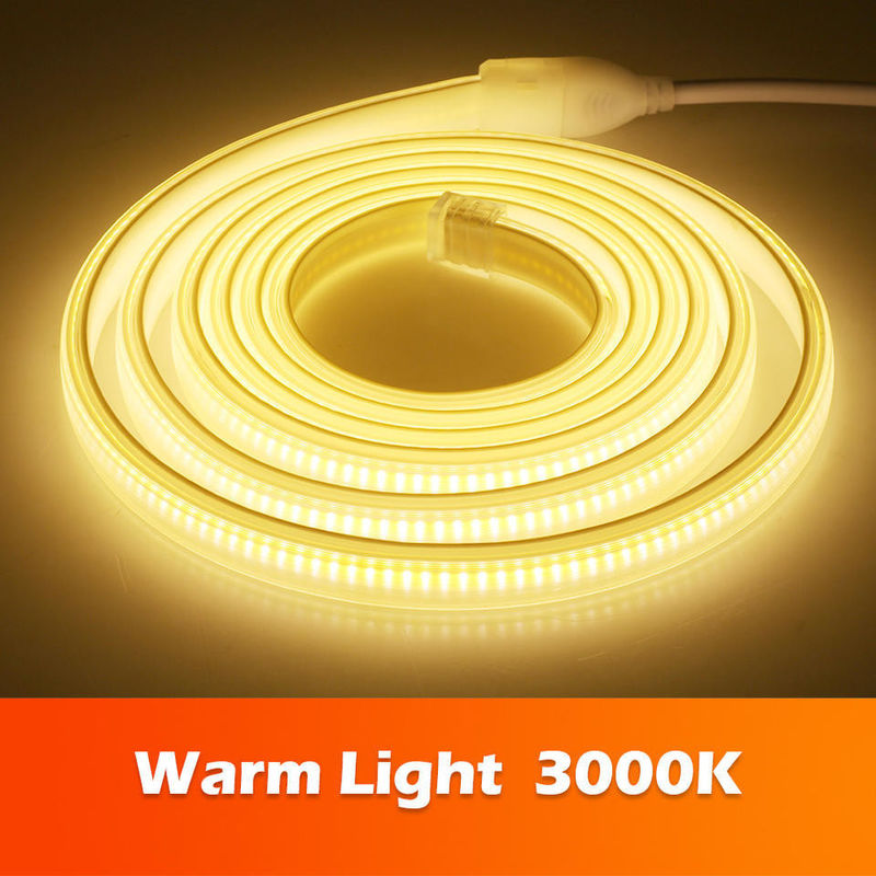 220v 280LEDs / m 흰색 / 따뜻한 흰색 / 중립 흰색 COB LED 스트립 CE RoHS 100m 50m 고전압