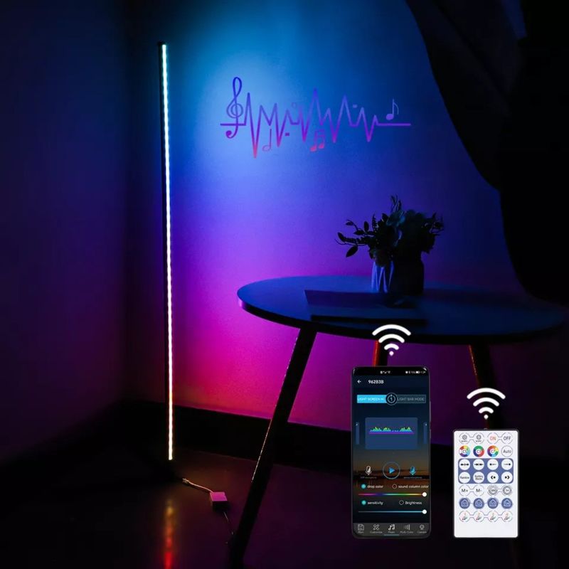 원격 제어 환경 일몰 램프 스마트 거실 RGB 색상 변경 장식 밤 빛