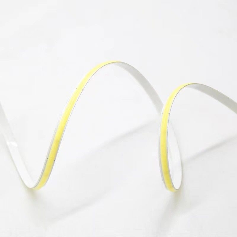 90lm/W COB LED 스트립 DC24V CRI90 312LEDs/m 안정적인 덤 접착제와 60000 시간 작동 수명