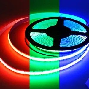 COB LED 스트립 60000 시간 작동 수명 DC12V/24V CRI90 320LEDs/m 110lm/W