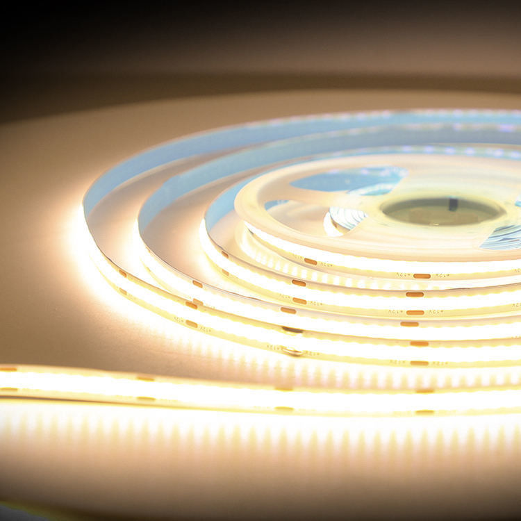 110lm/W 3000K 4000K 6000K COB LED 스트립 라이트 소프트 라이트 스트립 DC12V/24V CRI90 480LEDs/