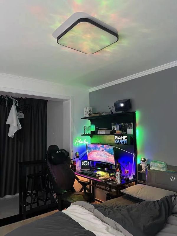 게임 등등 거실 주변 분위기 등등 Rgb 장식 홈.호텔.등등 서 있는 LED 코너 바닥등