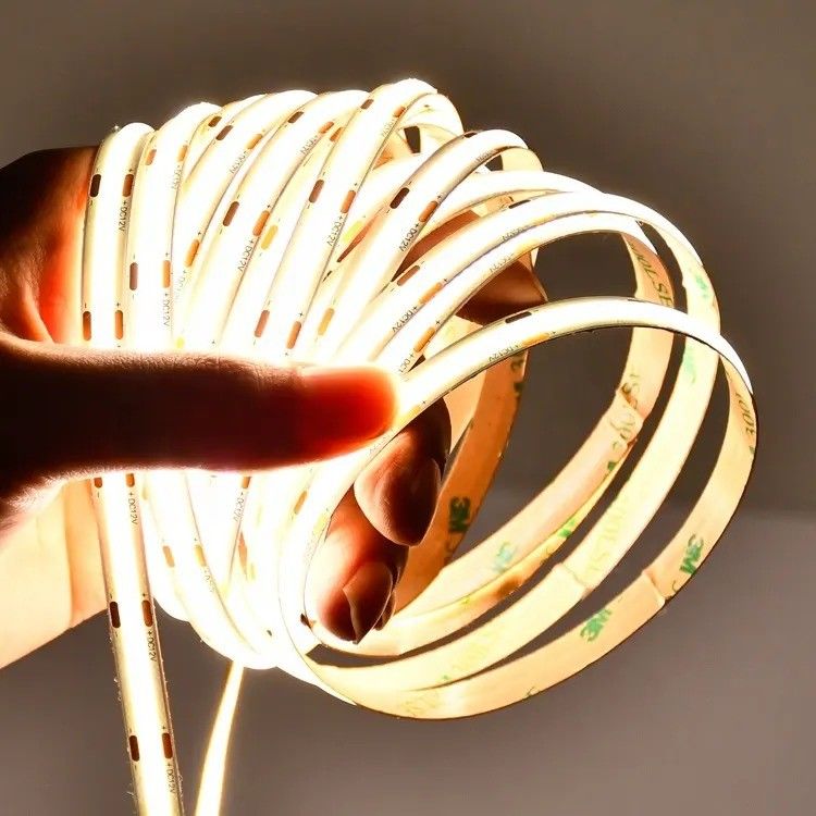 10w/m 560leds/m 스마트 COB LED 스트립 W WW 2700K 6000K FPC 칩 저항