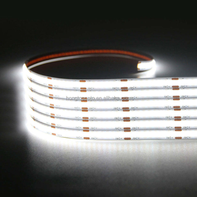 10w/m 560leds/m 스마트 COB LED 스트립 W WW 2700K 6000K FPC 칩 저항
