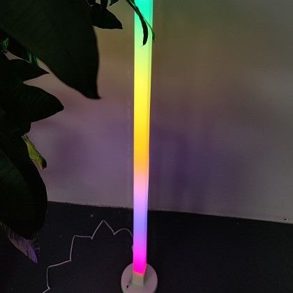 침실 장식용 주변 조명 1.5m LED 다채로운 작은 상자 원격 제어 바닥 램프 10000 작업 시간