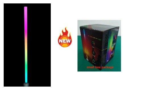 침실 장식용 주변 조명 1.5m LED 다채로운 작은 상자 원격 제어 바닥 램프 10000 작업 시간