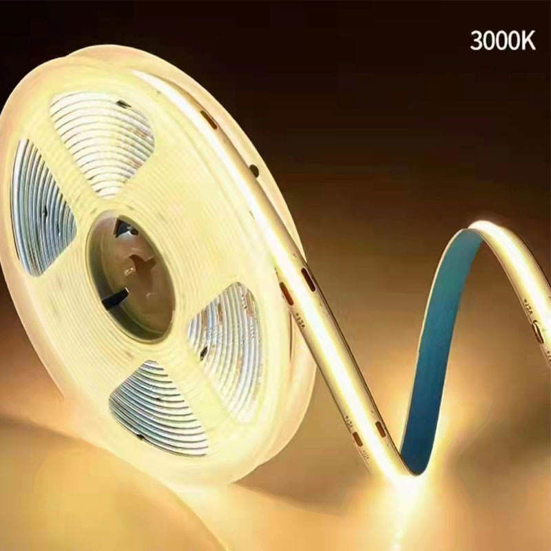 휴일 조명 프로젝트용 커터블 320LED 8MM 12 볼트 유연한 COB LED 스트립 라이트