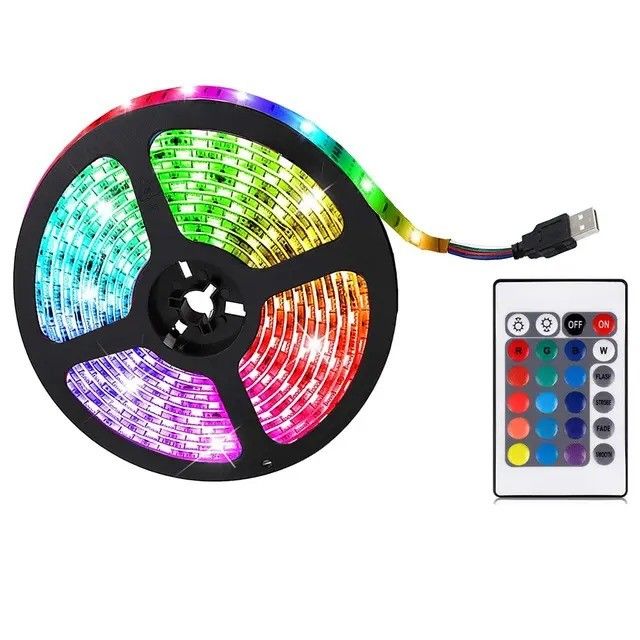 LED 스트립 라이트 5050 Smd Rgb 방수 5m 10m 15m 60d / m 야외 유연 한 창고