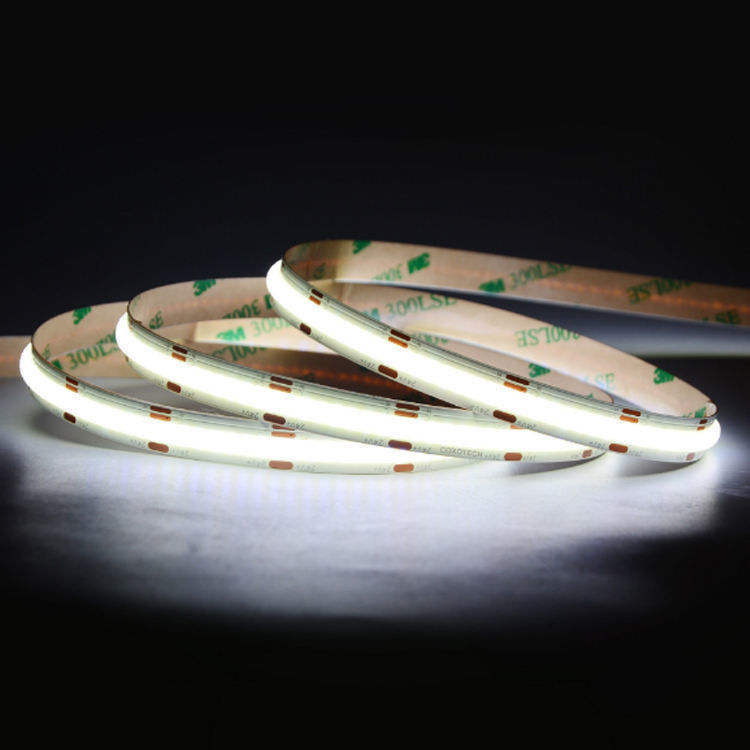 휴일 조명 프로젝트용 커터블 320LED 8MM 12 볼트 유연한 COB LED 스트립 라이트