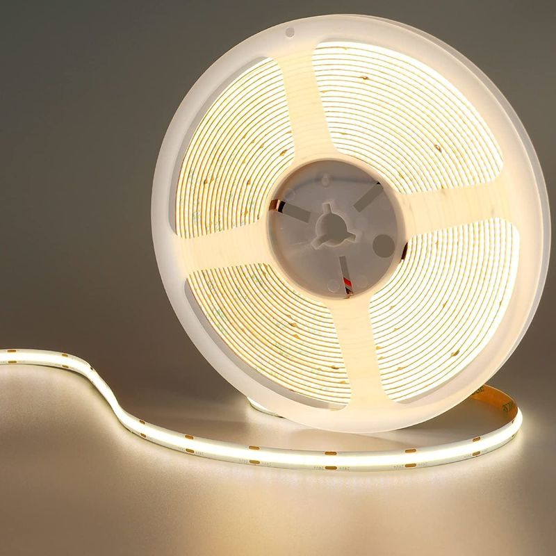 코브 LED 스트립 코브 라이트 스트립 5V 12V 24V 50000 시간 수명 0.15kg