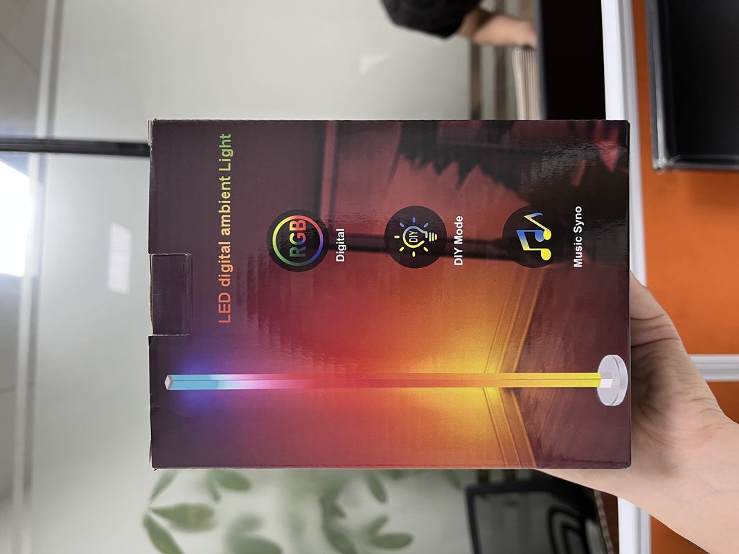 RGB LED 코너 바닥 램프 홈.호텔.등명 현대 거실 장식 기능