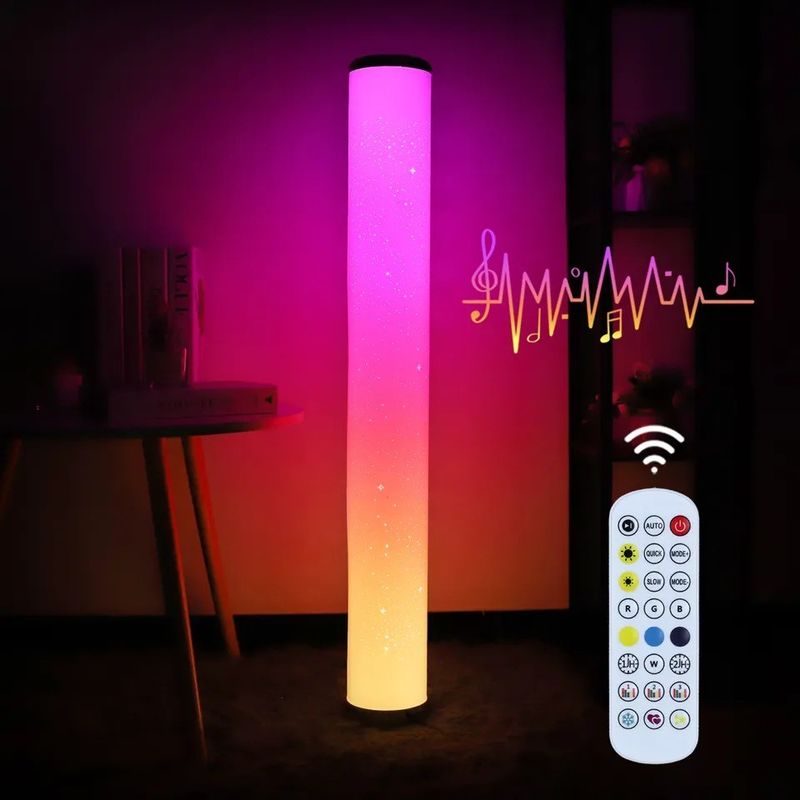스마트 홈 침실용 맞춤형 대기 와이파이 앱 및 원격 제어 LED 바닥등