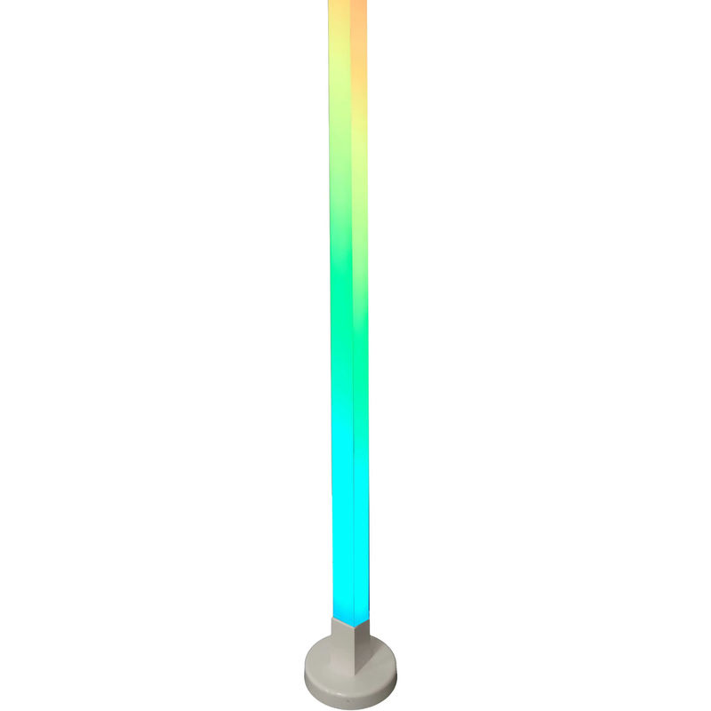 흰색 색상 현대 스탠드 바닥등 LED RGB 바닥등 현대 조명 품목 유형